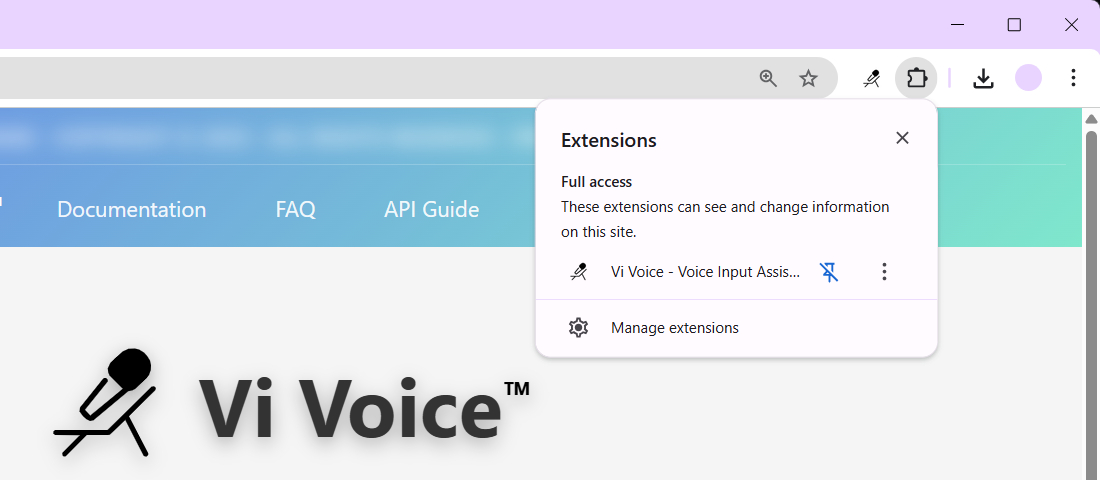 Vi Voice ™ Voice Input Assistant — voice input and speech recognition